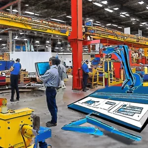 Artistic representation for Learn how local manufacturers make technology work for them at BizTimes Manufacturing Summit.