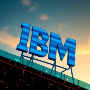 Artistic representation for Ibm & oracle secure mega erp contracts: india's tech giants le