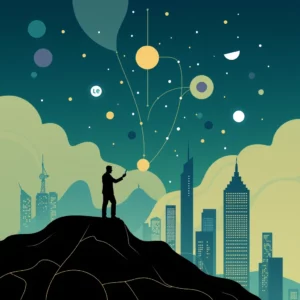 Artistic representation for Interakt and odoo unite for sme digital revolution: empower businesses, transform