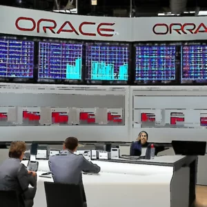 Artistic representation for Oracle ( NYSE : ORCL ) Announces Earnings Results , Beats Expectations By $0 . 06 EPS
