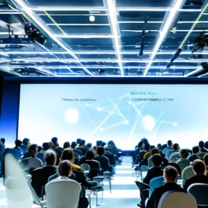 Artistic representation for PBSS Group SAP Discovery Event sparks insightful dialogue on future - ready business strategies