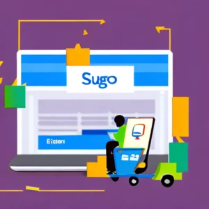 Artistic representation for Sugro adds software to integrate e - commerce with ERP systems. Please provide a few options for titles.