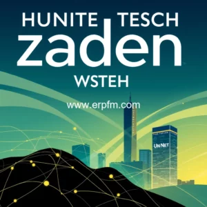 Artistic representation for Huntsville's zaden tech transforms with unanet erp for rapid growth title