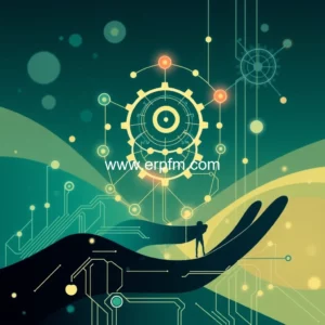 Artistic representation for Beyond ERP : Implementing AI in Healthcare Without Overhauling Systems