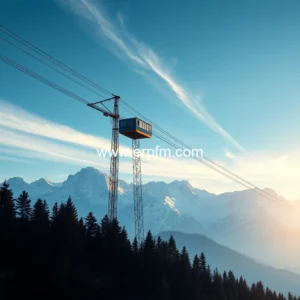 Artistic representation for Doppelmayr upgrades to IFS Cloud to support digital transformation and strategic growth