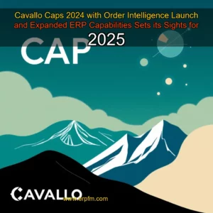 Artistic representation for Cavallo Caps 2024 with Order Intelligence Launch and Expanded ERP Capabilities Sets its Sights for 2025