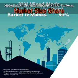 Artistic representation for Global Mixed Mode Manufacturing ERP Software Market Size Share