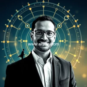 Artistic representation for Digital Transformation Through SAP Innovation Amit Mangal Pioneering Implementation at Symbotic