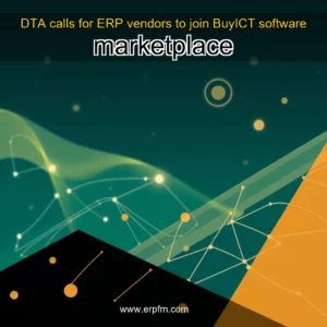 Artistic representation for DTA calls for ERP vendors to join BuyICT software marketplace