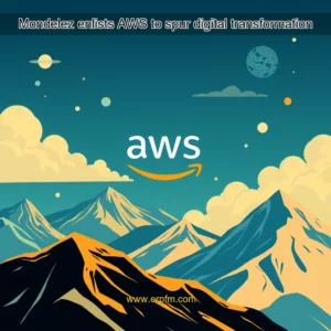 Artistic representation for Mondelez enlists AWS to spur digital transformation