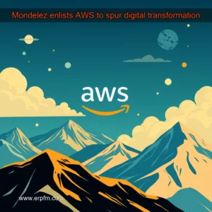 Artistic representation for Mondelez enlists AWS to spur digital transformation