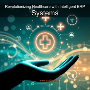 Artistic representation for Revolutionizing Healthcare with Intelligent ERP Systems