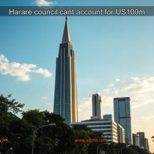 Artistic representation for Harare council cant account for US100m