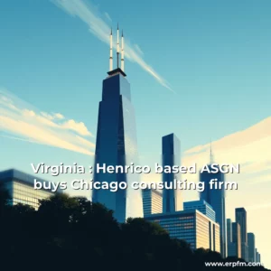 Artistic representation for Virginia : Henrico based ASGN buys Chicago consulting firm