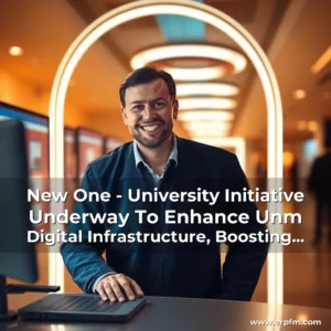 Artistic representation for New One - University Initiative Underway To Enhance Unm Digital Infrastructure, Boosting Research And Teaching Capabilities!