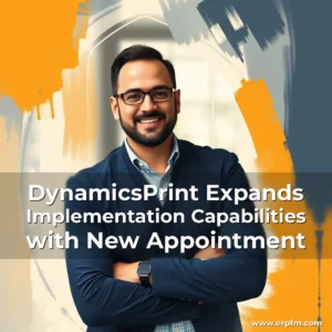 Artistic representation for DynamicsPrint Expands Implementation Capabilities with New Appointment