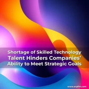 Artistic representation for Shortage of Skilled Technology Talent Hinders Companies’ Ability to Meet Strategic Goals