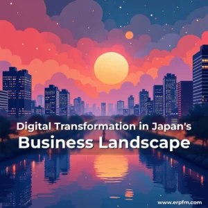 Artistic representation for Digital Transformation in Japan's Business Landscape