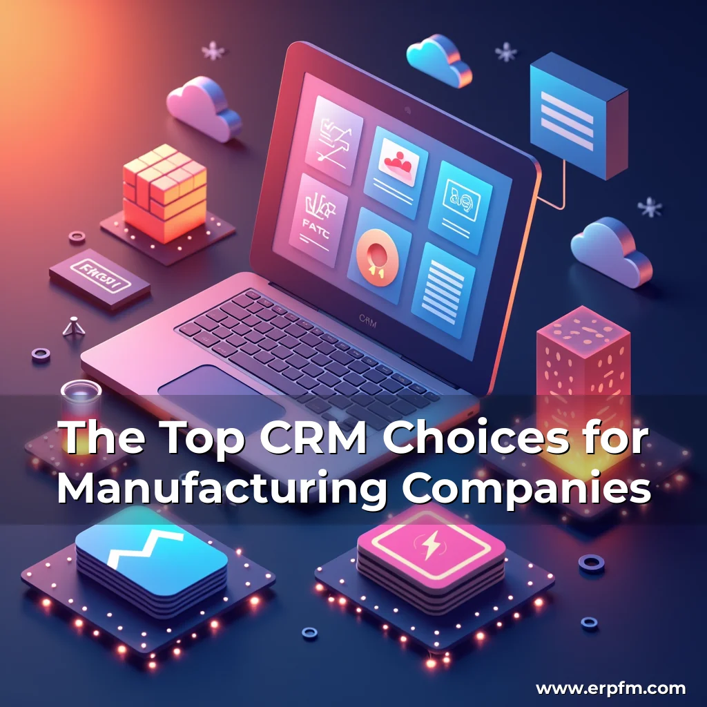 Read more about the article The Top CRM Choices for Manufacturing Companies