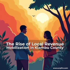 Artistic representation for The Rise of Local Revenue Mobilization in Kiambu County