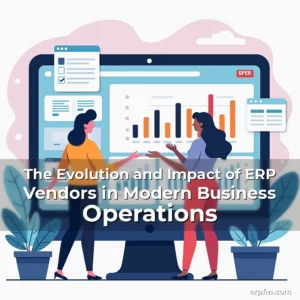 Artistic representation for The Evolution and Impact of ERP Vendors in Modern Business Operations
