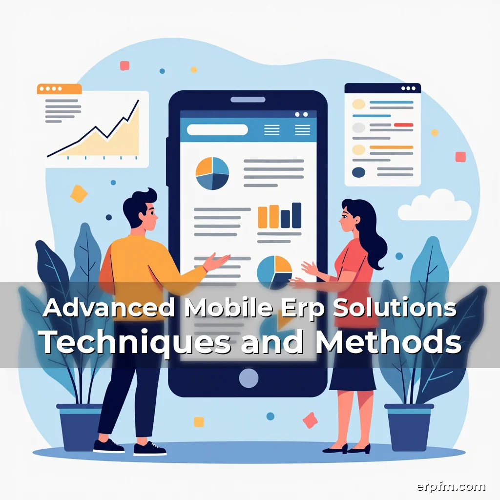 Read more about the article Advanced Mobile Erp Solutions Techniques and Methods