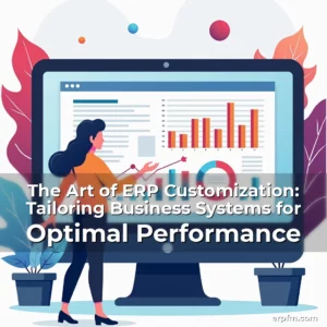 Artistic representation for The Art of ERP Customization: Tailoring Business Systems for Optimal Performance