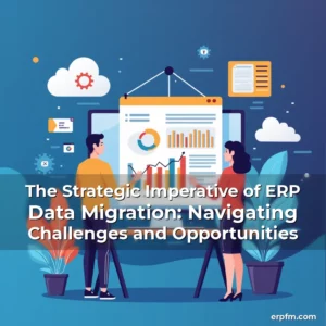 Artistic representation for The Strategic Imperative of ERP Data Migration: Navigating Challenges and Opportunities
