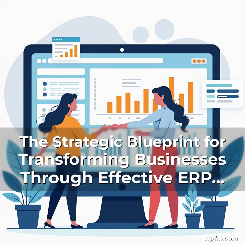 Read more about the article The Strategic Blueprint for Transforming Businesses Through Effective ERP Implementation
