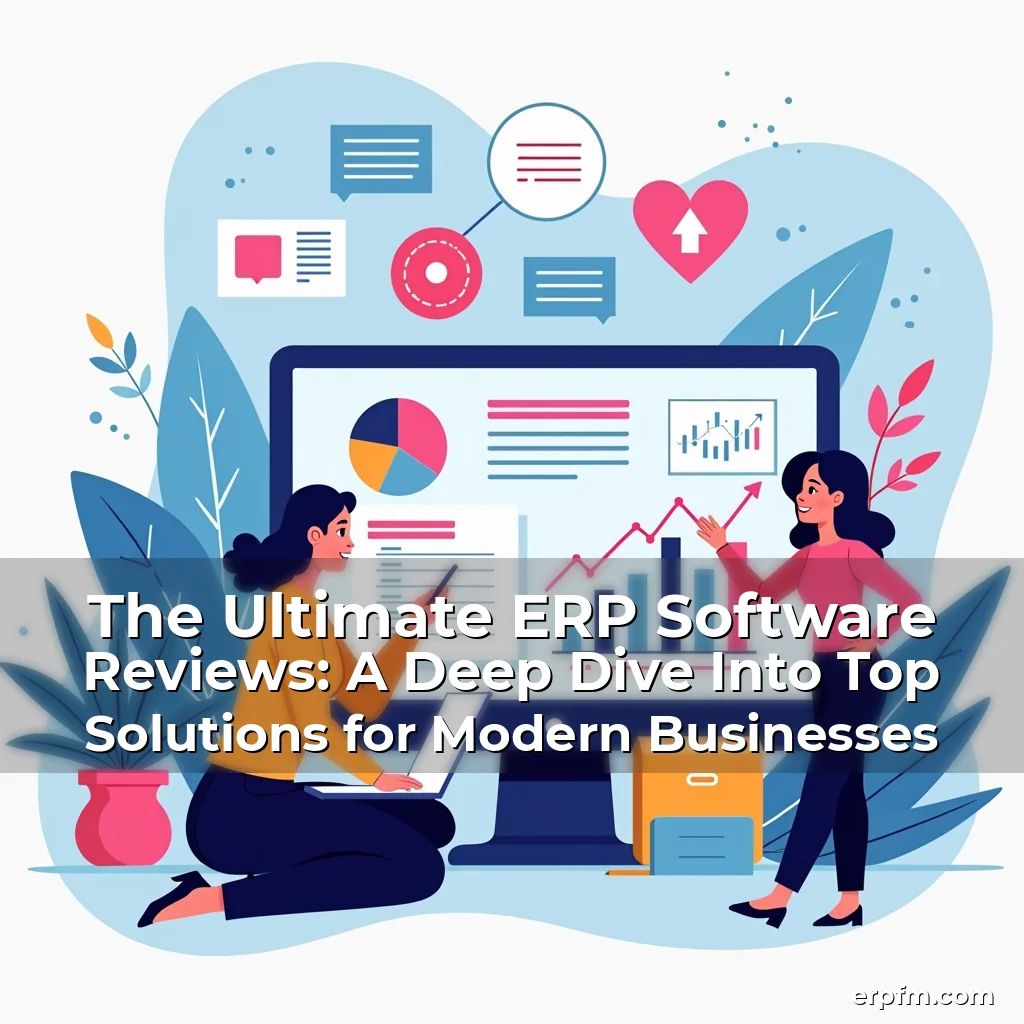 Artistic representation for The Ultimate ERP Software Reviews: A Deep Dive Into Top Solutions for Modern Businesses