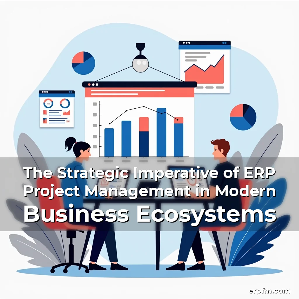 Artistic representation for The Strategic Imperative of ERP Project Management in Modern Business Ecosystems
