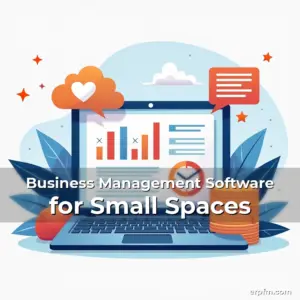 Artistic representation for Business Management Software for Small Spaces