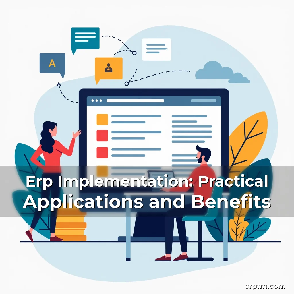 Artistic representation for Erp Implementation: Practical Applications and Benefits