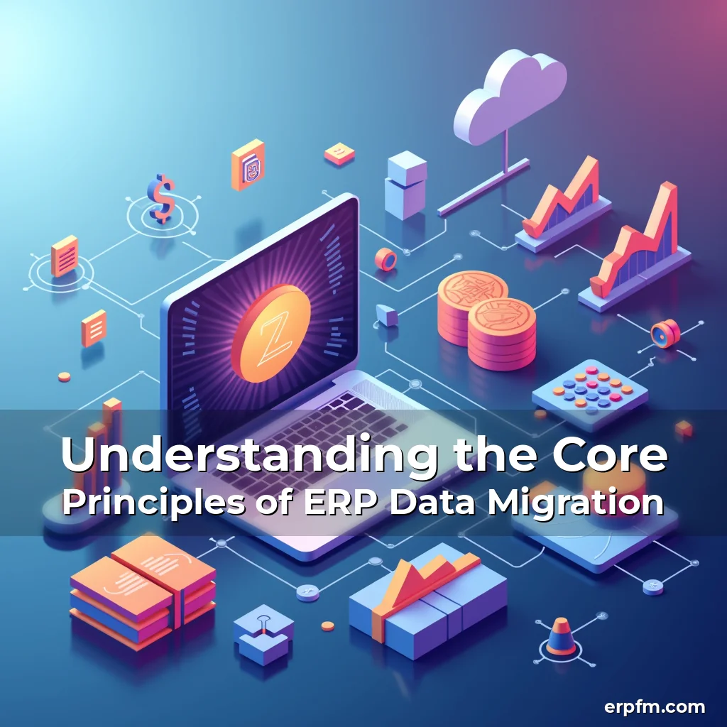 Artistic representation for Understanding the Core Principles of ERP Data Migration