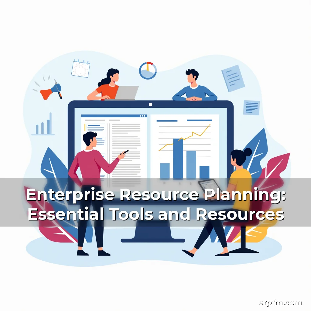 Artistic representation for Enterprise Resource Planning: Essential Tools and Resources