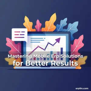 Artistic representation for Mastering Mobile Erp Solutions for Better Results