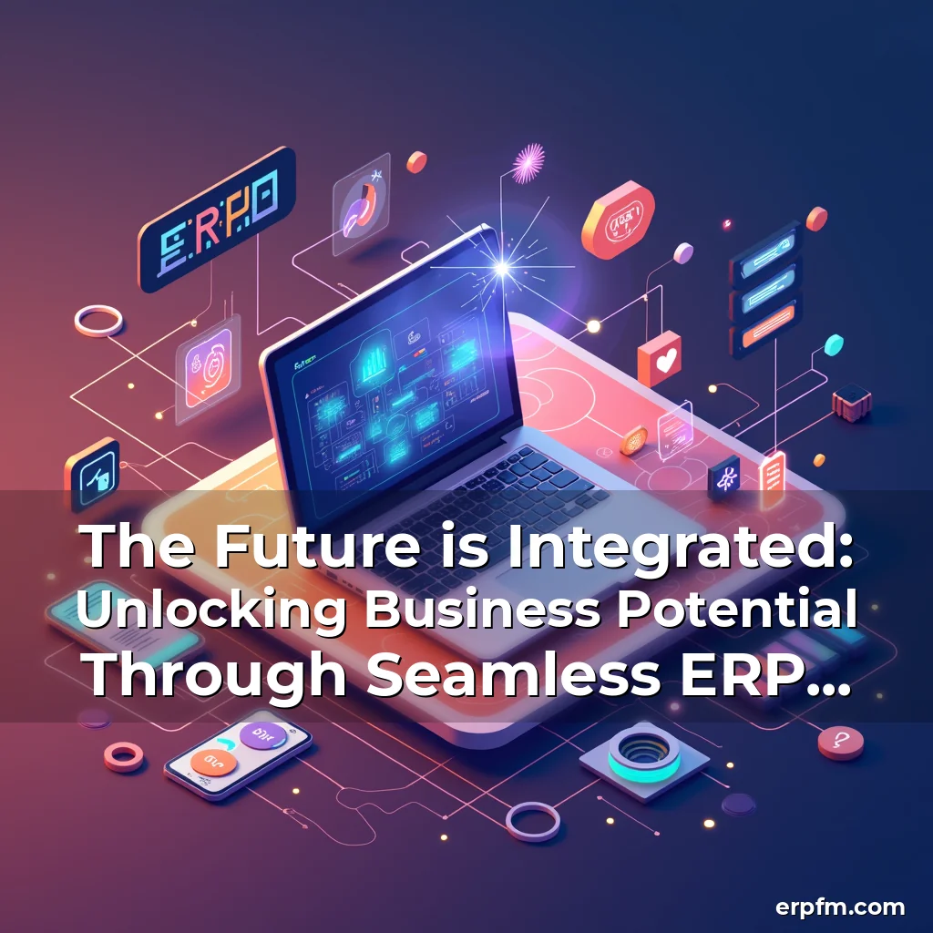 Artistic representation for The Future is Integrated: Unlocking Business Potential Through Seamless ERP Integration